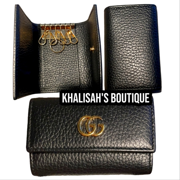 Authentic Gucci GG Marmont Leather Key Case comes with Tags & Booklet! - Picture 8 of 12